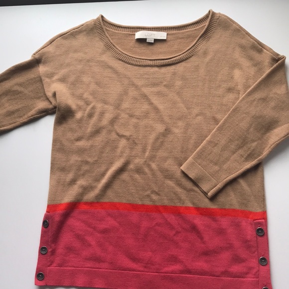 LOFT 3/4 Length Sweater/Shirt - Picture 2 of 4